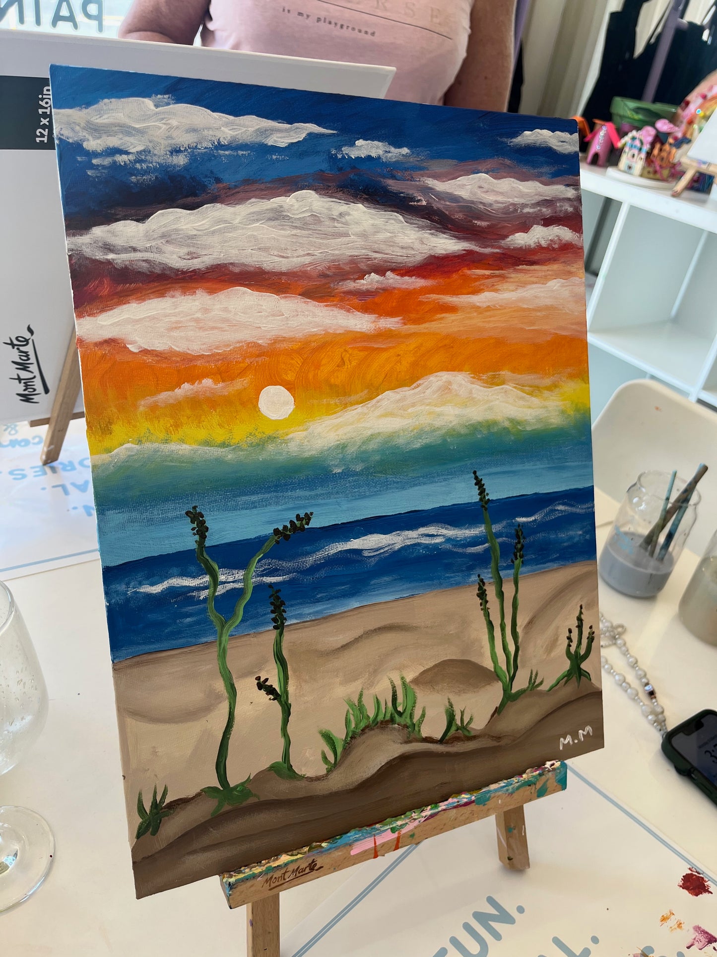 Adult | Paint & Sip Torquay | Saturday 27th of June, 6pm-8pm