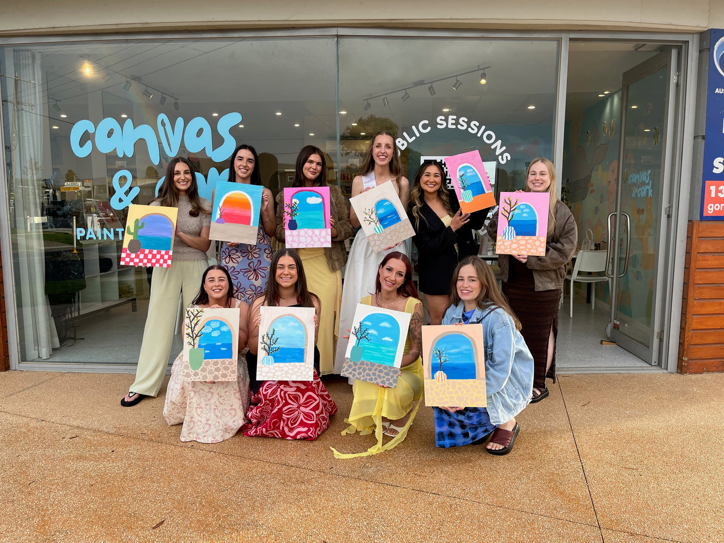 Adult | Paint & Sip Torquay | Saturday 9th of May, 6pm-8pm