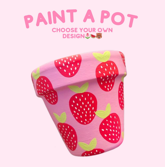 Paint a Pot | Saturday 24th January 5:30pm-7:30pm