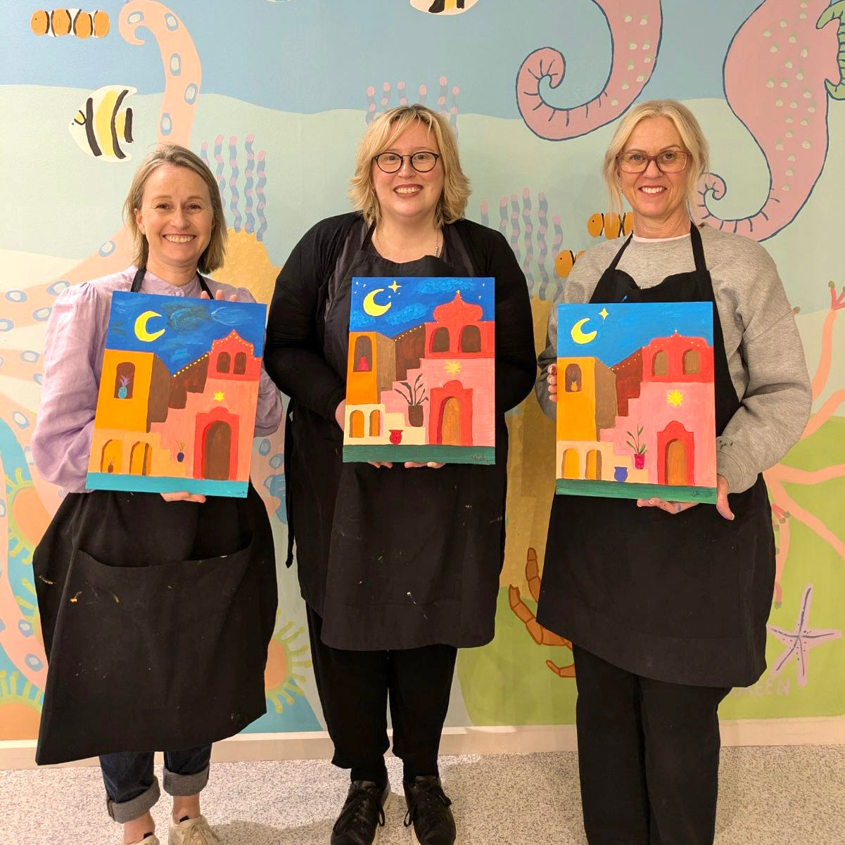 Adult | Paint & Sip Torquay | Saturday 19th of September, 6pm-8pm