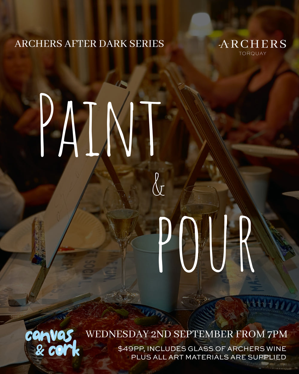 Paint & Pour @ Archers Torquay