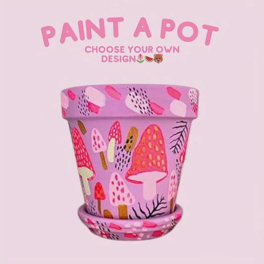 5 SPOTS LEFT ~ Paint a Pot | Torquay Sat 7th Feb, 3pm-5pm